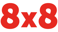 8x8 company logo